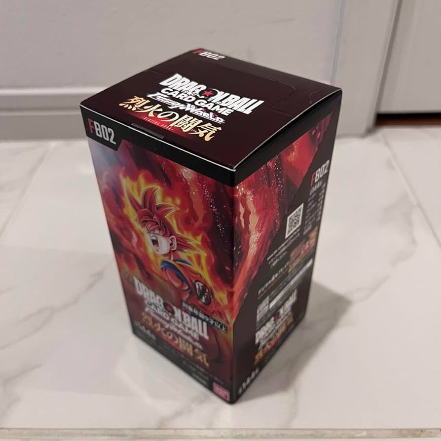 烈火の闘気　1box テープカット 新品 ドラゴンボールフュージョンワールド 烈火の闘気 1BOX